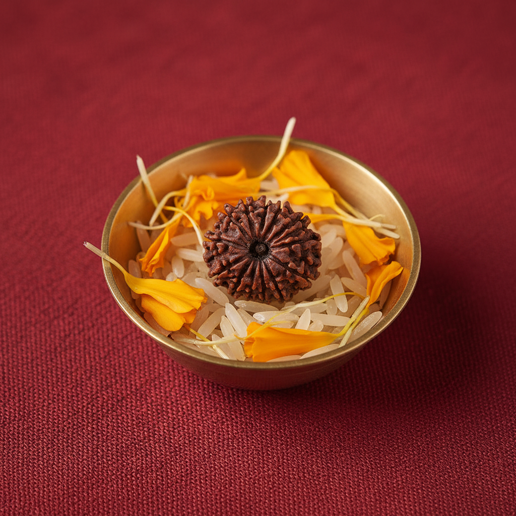 Nepal Origin 14 Mukhi Rudraksha - 17mm to 22mm - Image 2