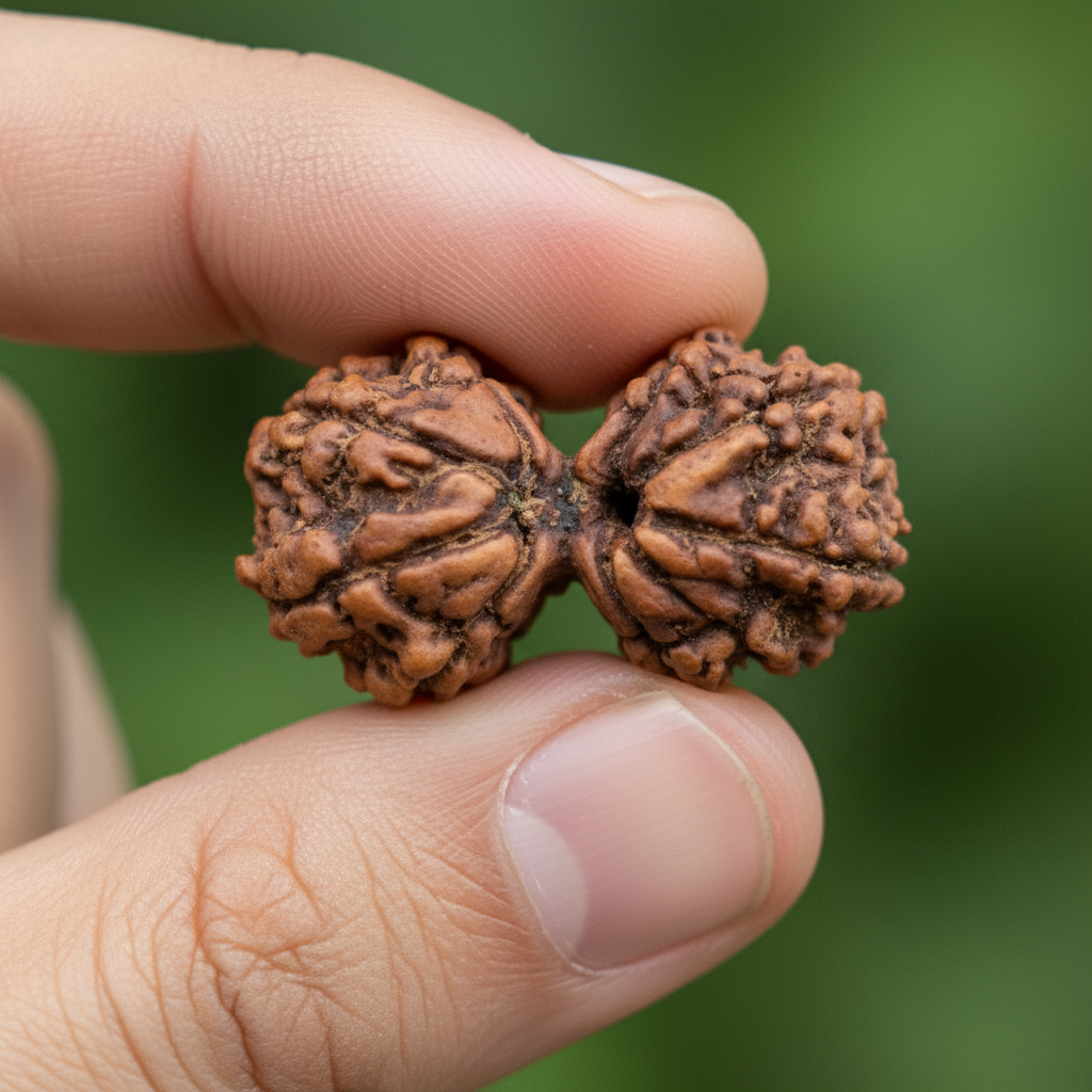 Nepal Origin Gauri Shankar Rudraksha - 17mm to 22mm - Image 2