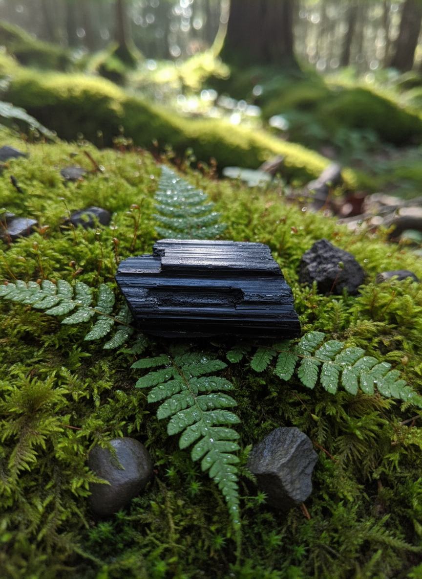 Black Tourmaline Raw Stone - Image 4
