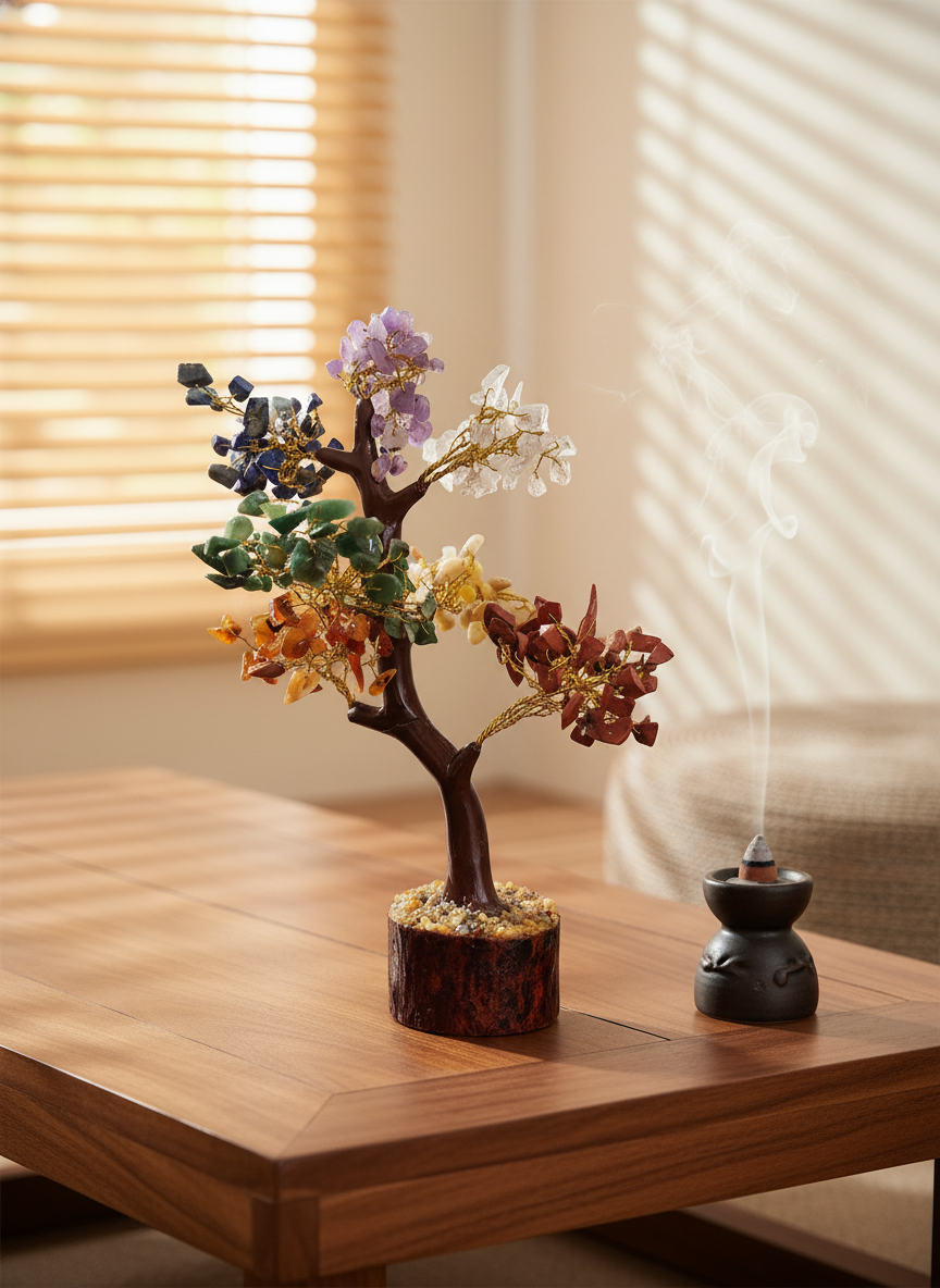 Seven Chakra Crystal Tree( 300 beads)