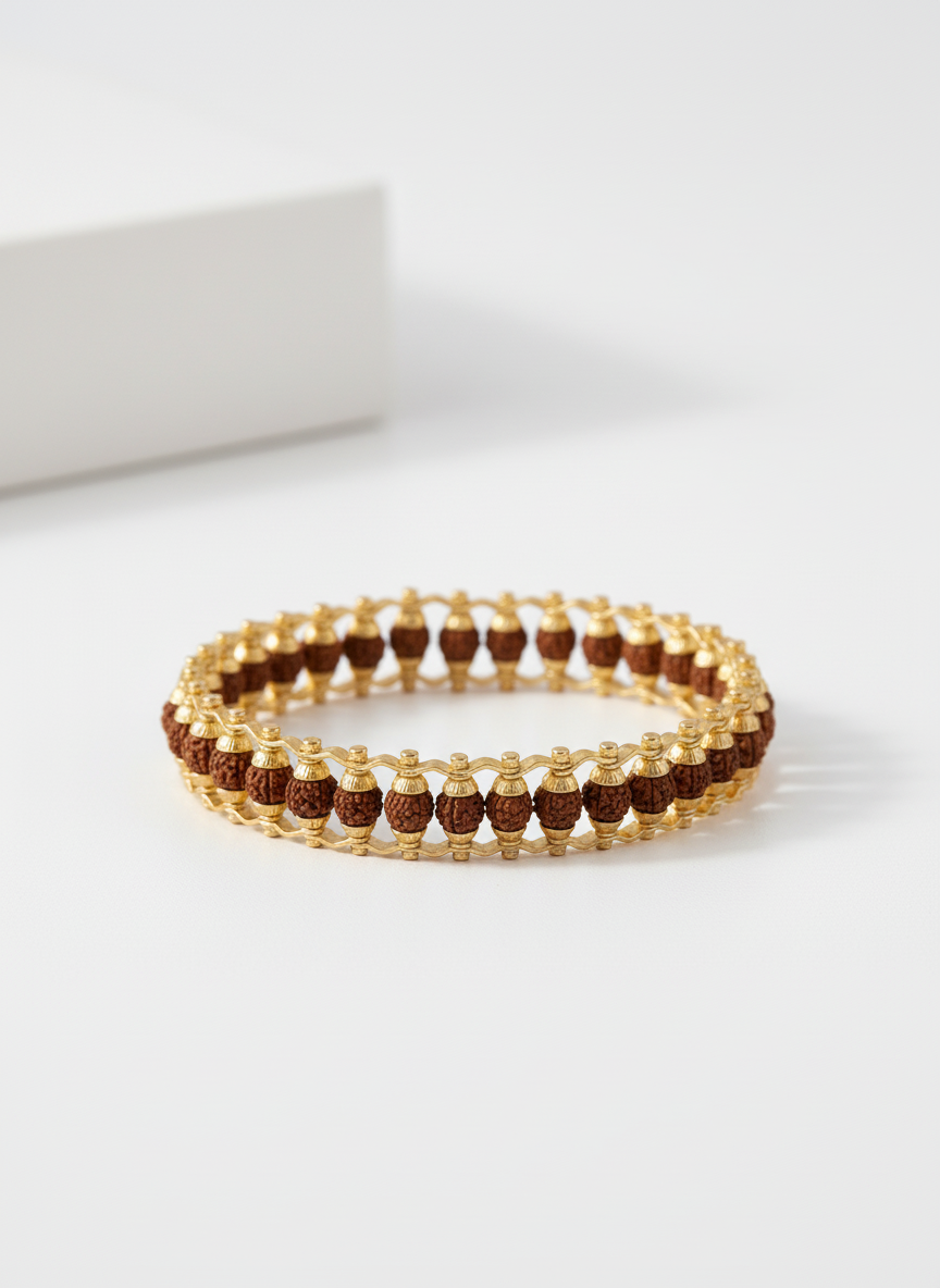 Rudraksha Chain Bracelet