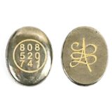 Pyrite Zibu Symbol Coin For Financial Growth & Abundance